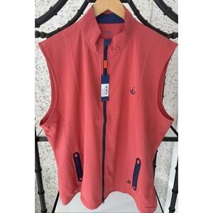 NEW Stitch GT Golf Vest Full Zip Stretch Size XXL Crane Logo